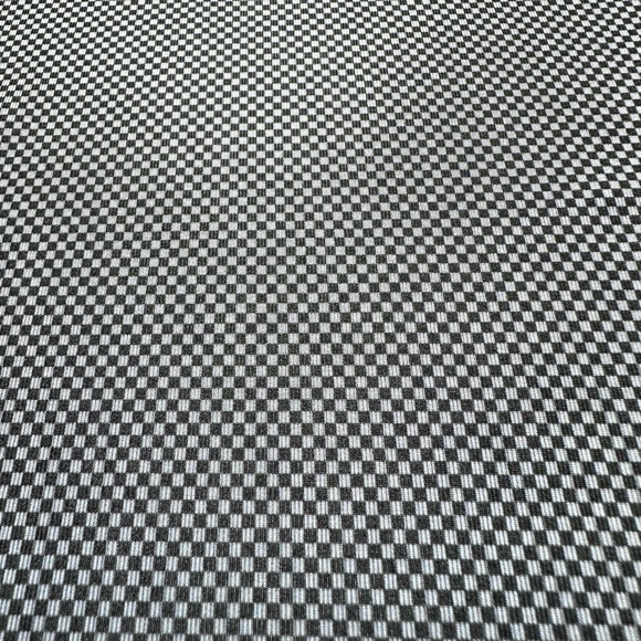 FootJoy | Men | Black Gray Micro Check Golf Performance Polo Shirt | Medium - Picture 9 of 9